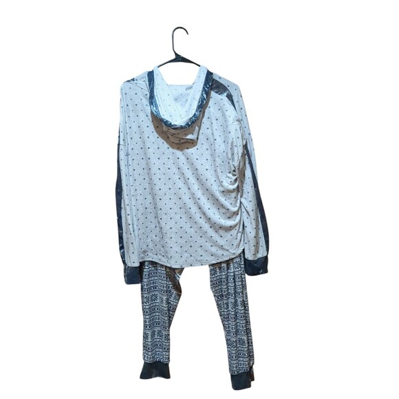 Simply Vera Verawang Womens Stretch Velour Hoodie PJ Set. XL - Picture 3 of 14